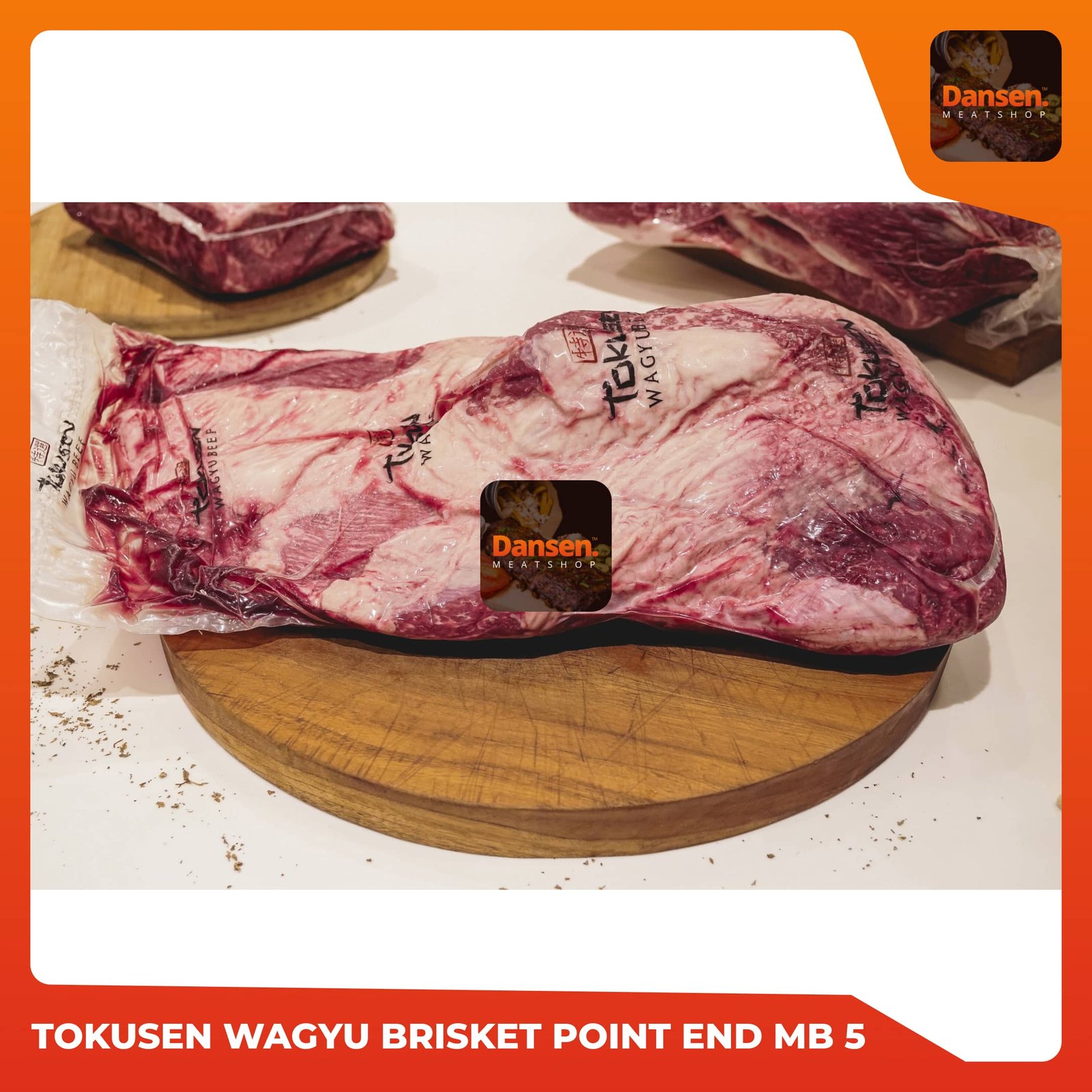 Tokusen Wagyu Brisket PE Dansen Meatshop